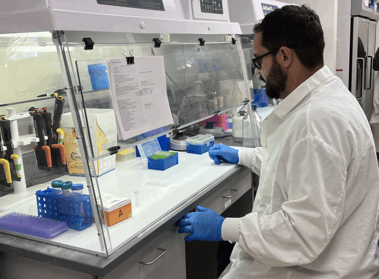 A system developed at the University of Denver has helped Colorado lead the nation in testing wastewater as a way to measure the prevalence of disease. Courtesy University of Denver.